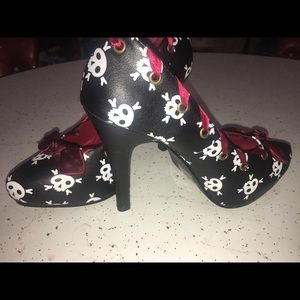 Ellie Skull 4inch Heels